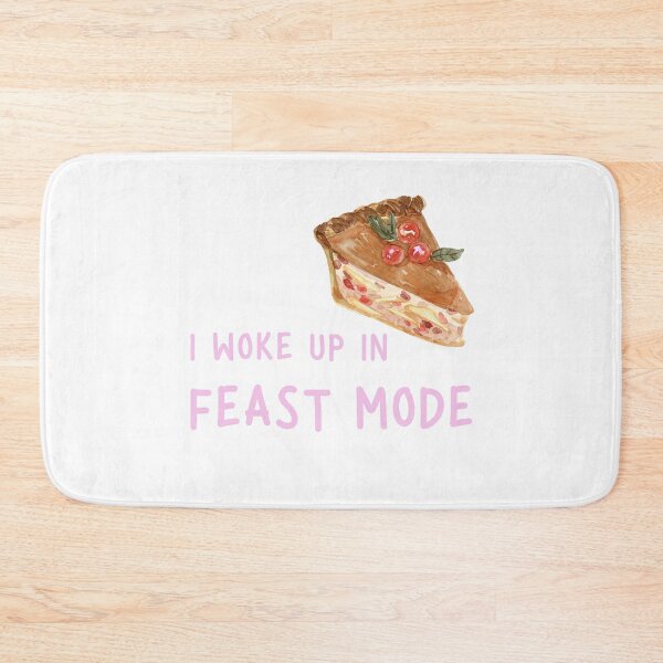 Item preview, I Woke Up In Feast Mode Funny Quote, Pumpkin Pie Slice in Watercolor  designed and sold by LaziniArts.