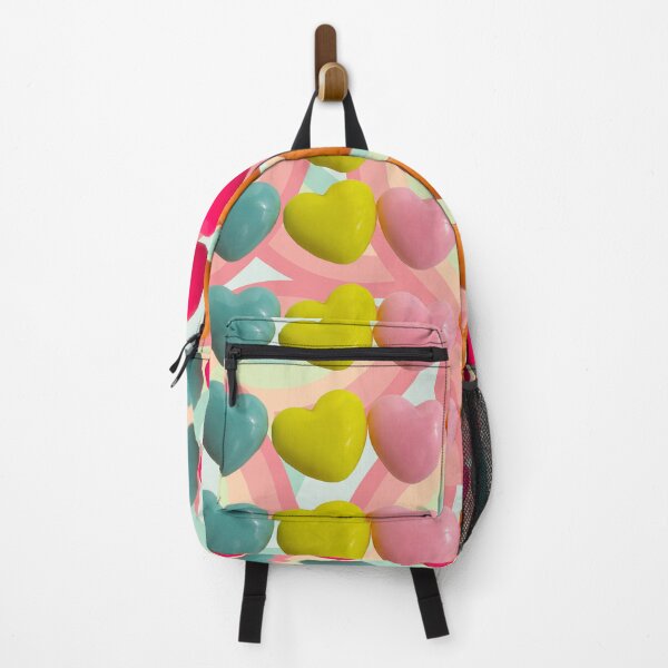 Artikelvorschau, Herzen, Süßigkeitenherzen, bunte Herzen, Regenbogen, rote Herzen, rosa Herzen, entworfen und verkauft von quotefactory.