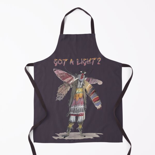 Item preview, Got a light? (#04) moth person designed and sold by SolidEarthArt.