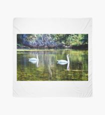 Swans At The Lake Scarf