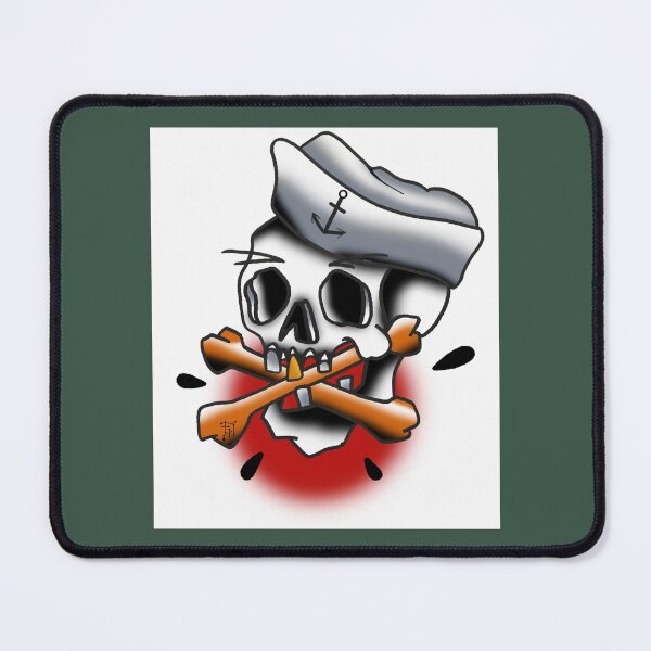 Item preview, Fkj tattoo flash skull designed and sold by ReganPacocha.