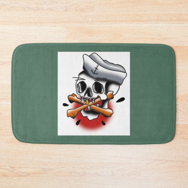 Item preview, Fkj tattoo flash skull   designed and sold by ReganPacocha.