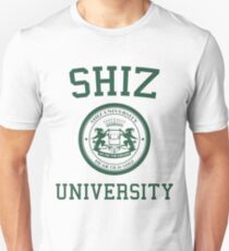 Camiseta unisex diseño de la universidad shiz
