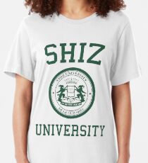shiz university design Slim Fit T-Shirt