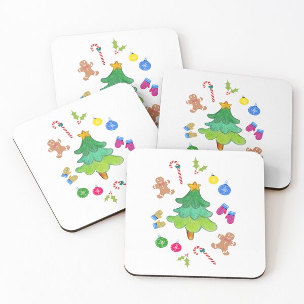 Item preview, Cute doodle Christmas tree designed and sold by Akali999.