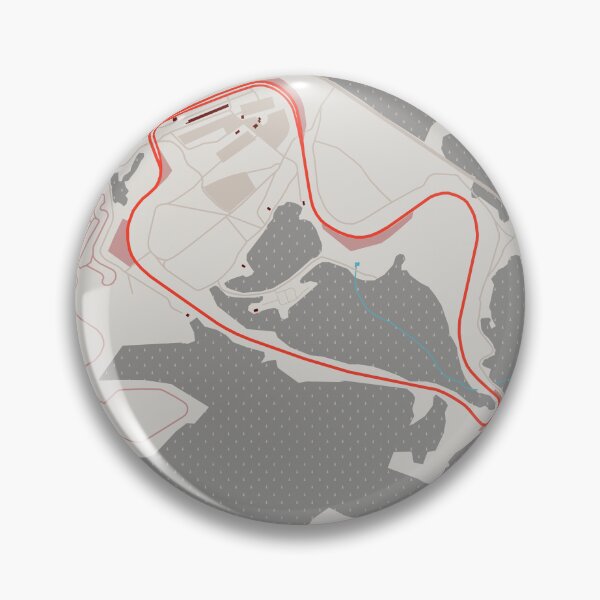 Item preview, Canadian Tire Motorsport Park | Track Map for Poster Wall Art | IMSA 1 Poster designed and sold by MoshoboMakes.