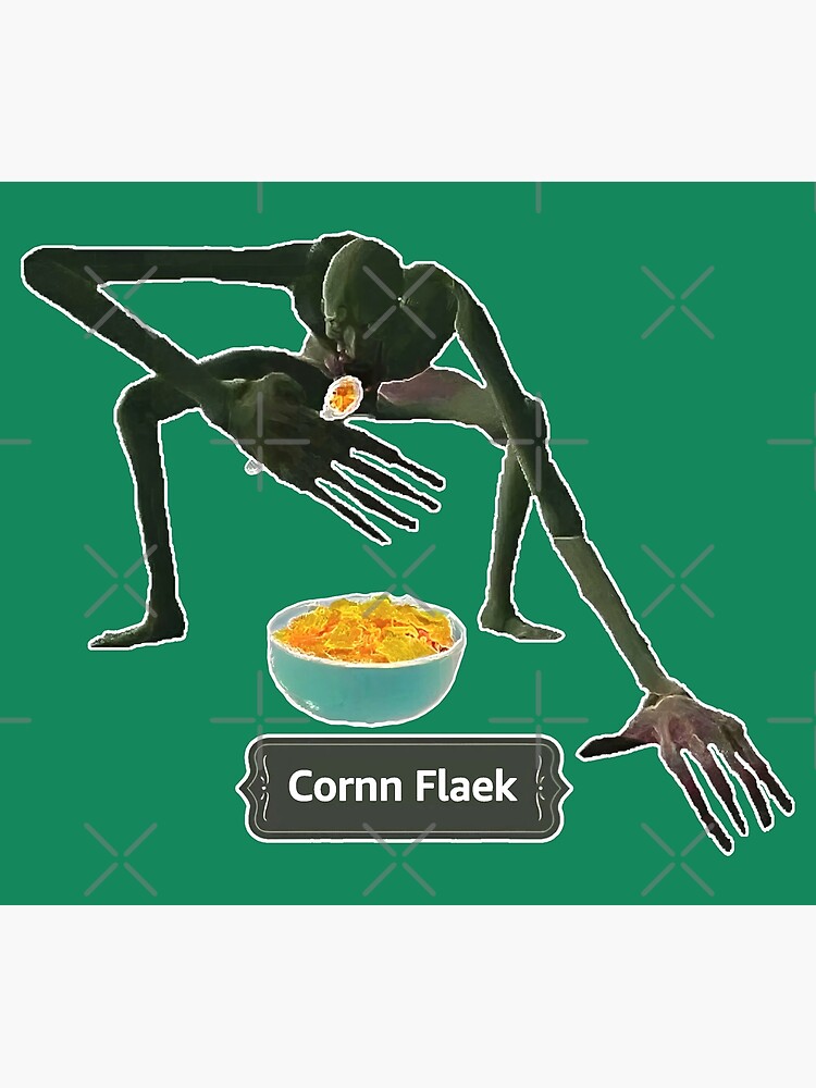 Cornn Flaek Meme Shy Guy Flakes Scp 096 Foundation Poster For Sale By Fomodesigns Redbubble 