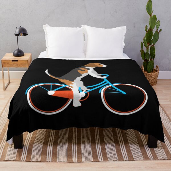 Item preview, Funny Dog Beagle on Bicycle Bike Cyclist Biking designed and sold by vaharisanic.