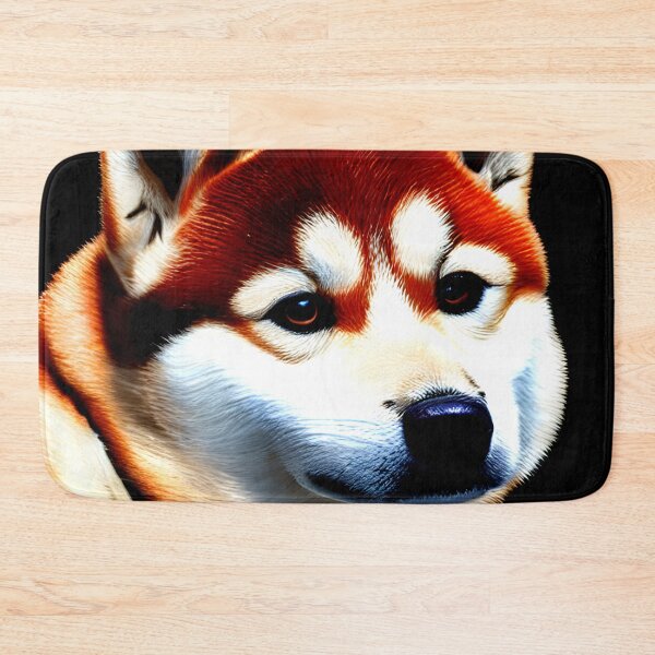 Item preview, Shiba Inu portrait - dog art painting #33 designed and sold by supeart.
