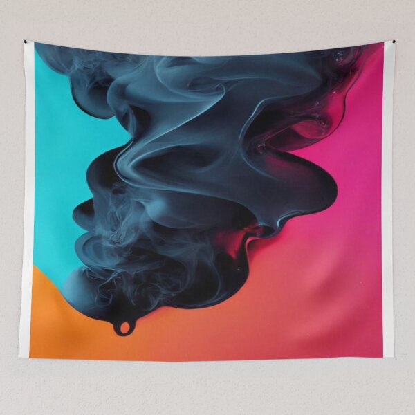 Item preview, Smoke Shaped Ink Digital Art designed and sold by NengShop.