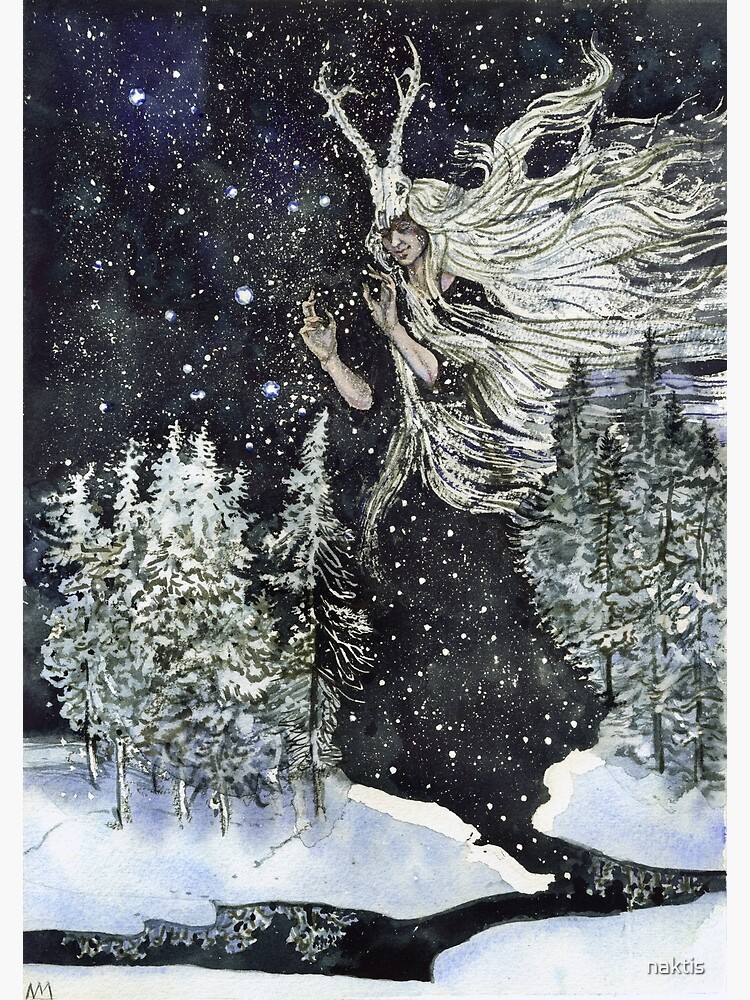 winter witch by naktis
