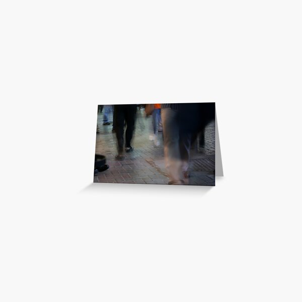 Late night hustle Greeting Card
