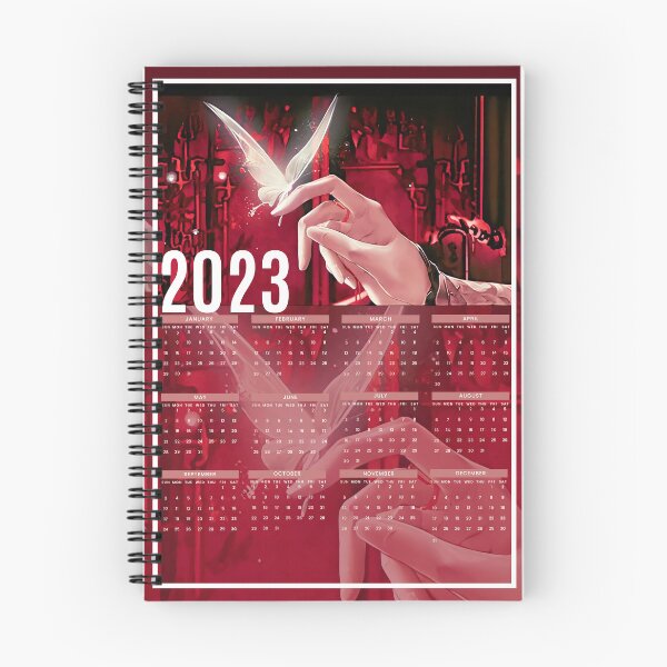 Item preview, Hua Cheng butterfly tgcf bl anime calendar  designed and sold by RecStore.