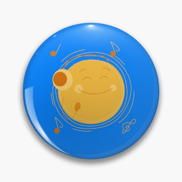 Item preview, Sun listening to music designed and sold by teatomdesign.
