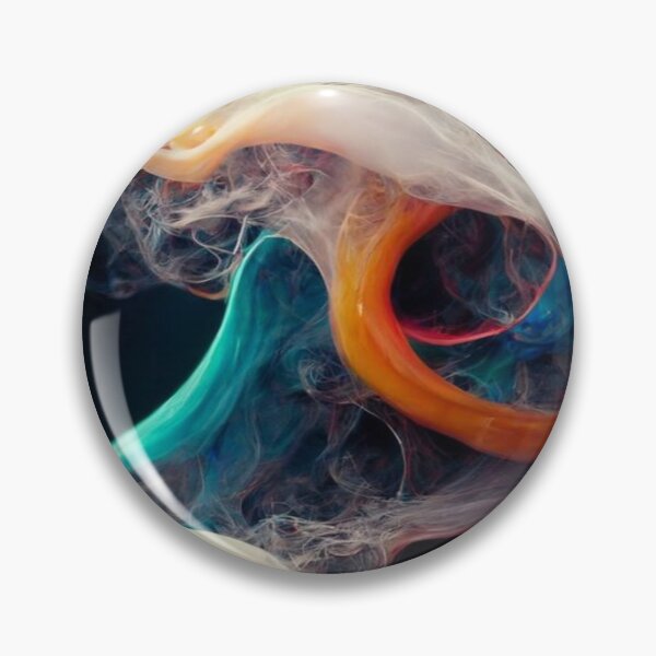 Item preview, Multicolored Smoke Digital Art designed and sold by NengShop.