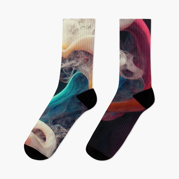 Item preview, Multicolored Smoke Digital Art designed and sold by NengShop.