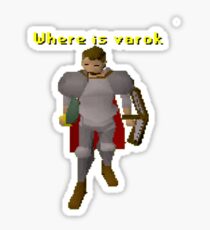 Where is varok runescape Sticker