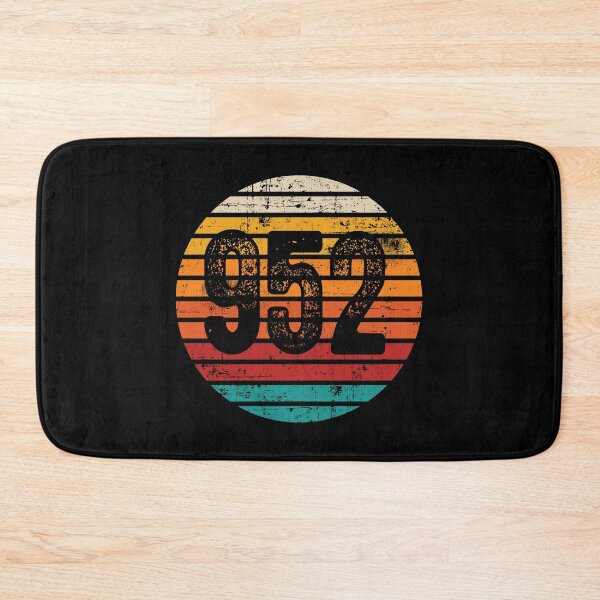 Item preview, Distressed Vintage Sunset 952 Area Code designed and sold by Gold Wings Tees.