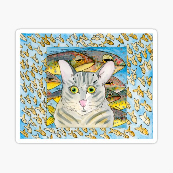 Corny's Cat Sticker
