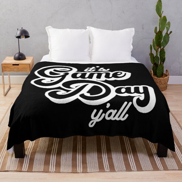 Item preview, White and Black it's Game Day y'all designed and sold by Summer-Winter.