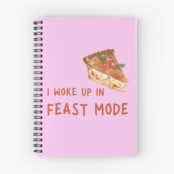 Item preview, I Woke Up In Feast Mode Funny Quote, Pumpkin Pie Slice in Watercolor  designed and sold by LaziniArts.