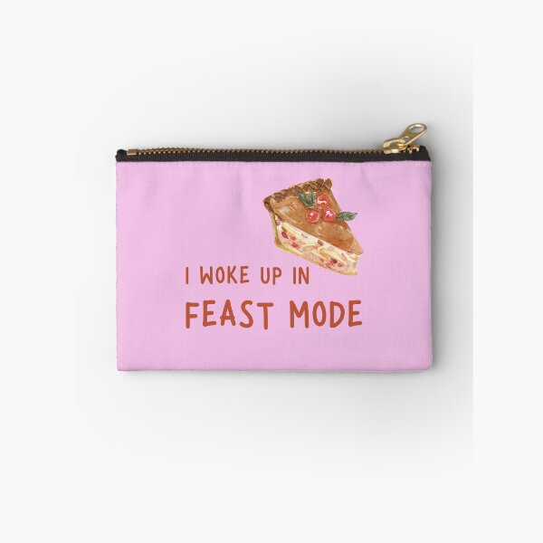 Item preview, I Woke Up In Feast Mode Funny Quote, Pumpkin Pie Slice in Watercolor  designed and sold by LaziniArts.