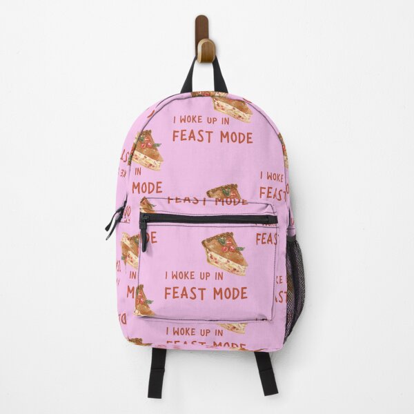 Item preview, I Woke Up In Feast Mode Funny Quote, Pumpkin Pie Slice in Watercolor designed and sold by LaziniArts.