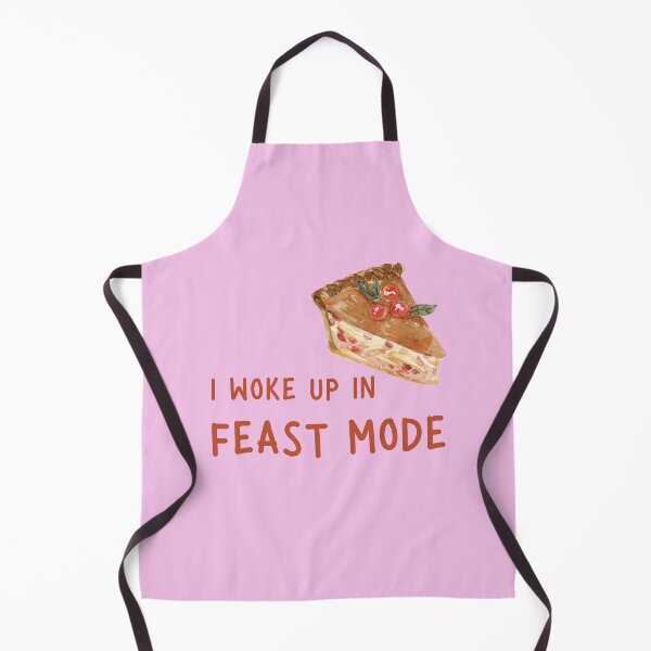 Item preview, I Woke Up In Feast Mode Funny Quote, Pumpkin Pie Slice in Watercolor designed and sold by LaziniArts.