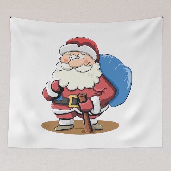 Item preview, illustration of santa claus designed and sold by Richstd.