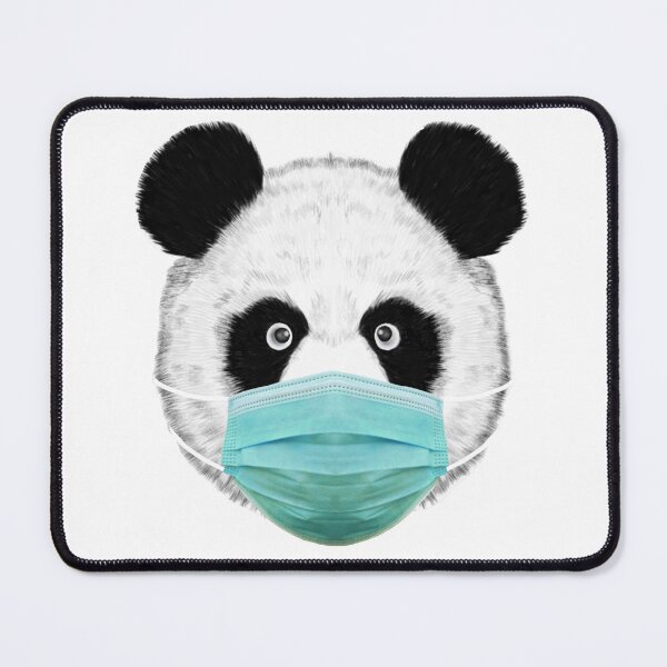 Item preview, Panda bear with a face mask designed and sold by Zeewind.