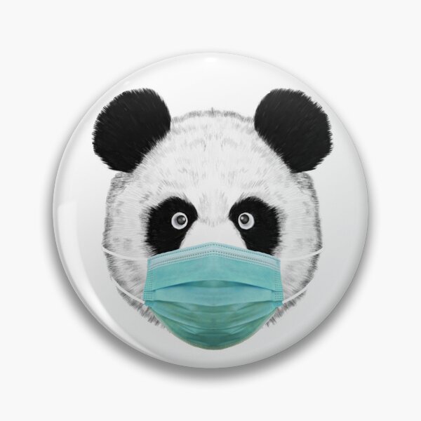Item preview, Panda bear with a face mask designed and sold by Zeewind.