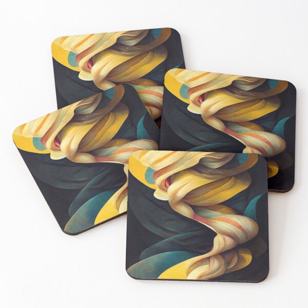 Item preview, Face Shaped Abstract Art designed and sold by NengShop.