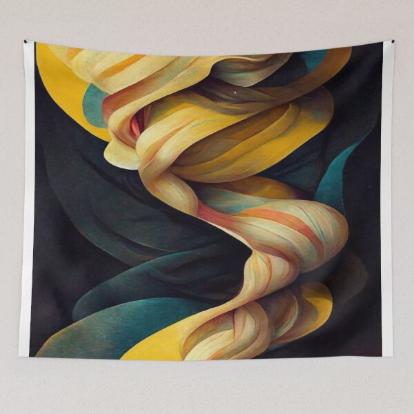 Item preview, Face Shaped Abstract Art designed and sold by NengShop.