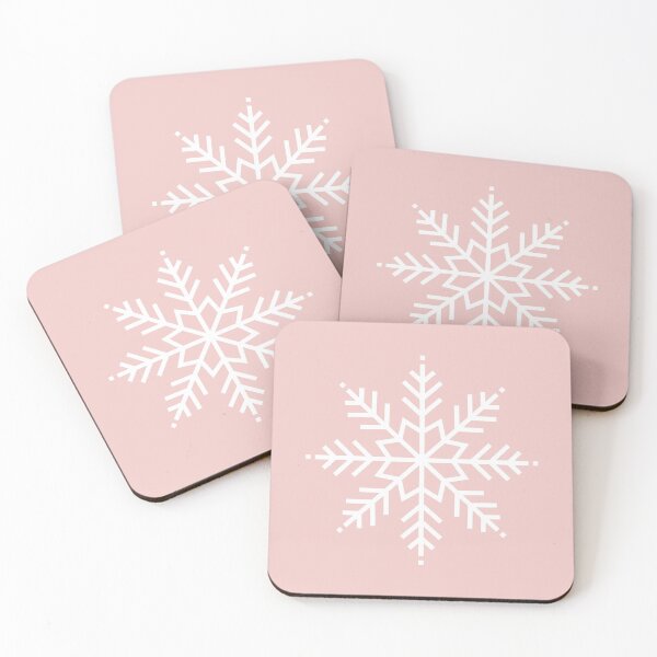Item preview, Snowflake. Pink Christmas designed and sold by Latte Design.