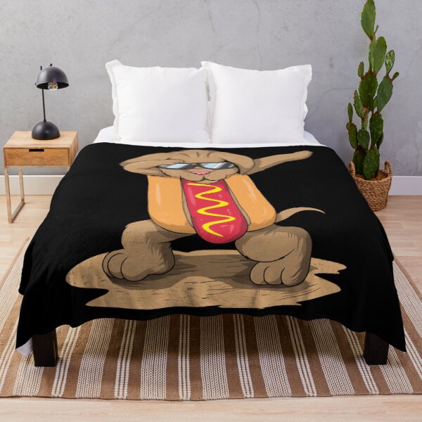 Item preview, Funny Dog Dachshund Dabbing Hot Dog Fast Food designed and sold by vaharisanic.
