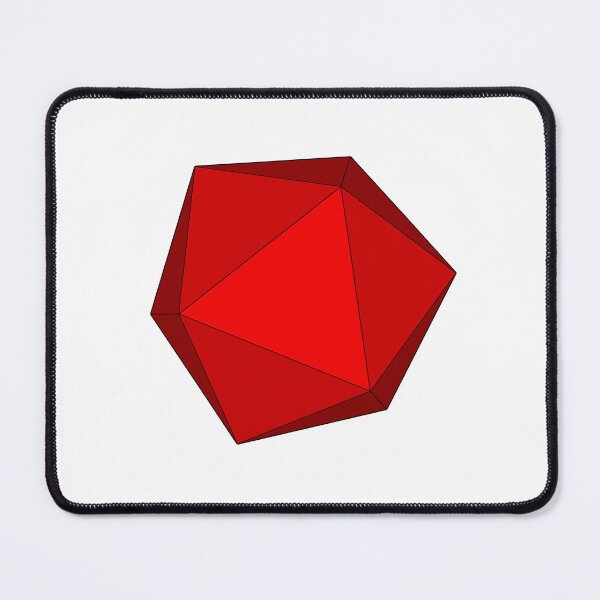 Item preview, gmtrx red lawal solid icosahedron designed and sold by Seni Lawal.