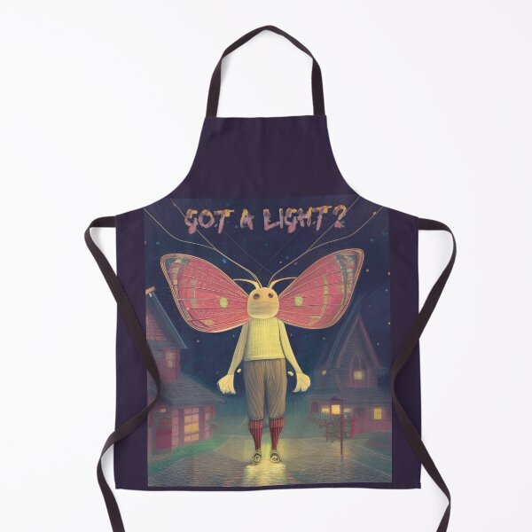 Item preview, Got a light? (#05) moth person designed and sold by SolidEarthArt.