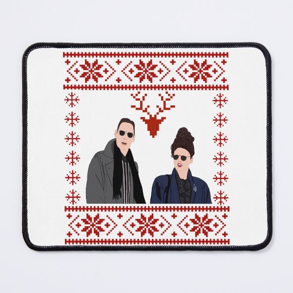 Item preview, Margo and Todd Christmas sweater designed and sold by froggyleggs.