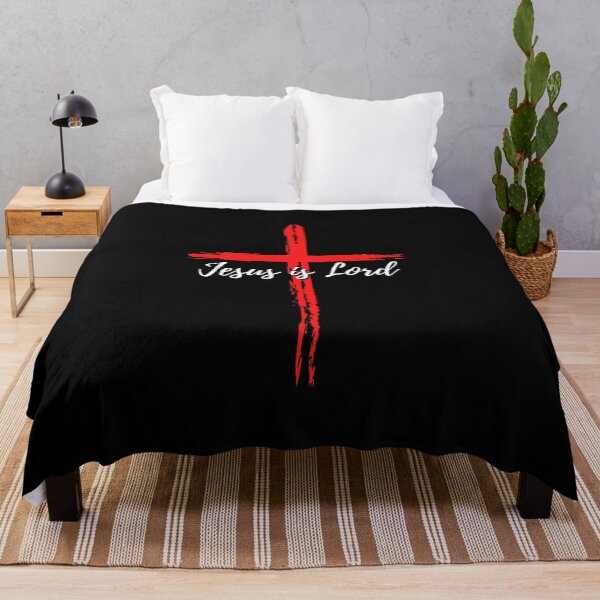 Item preview, Jesus Is Lord (with Cross) designed and sold by Lovehasaname222.