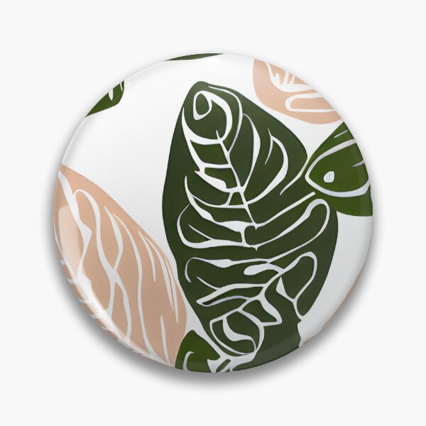 Item preview, tripical leaf floral pattern #8 designed and sold by supeart.