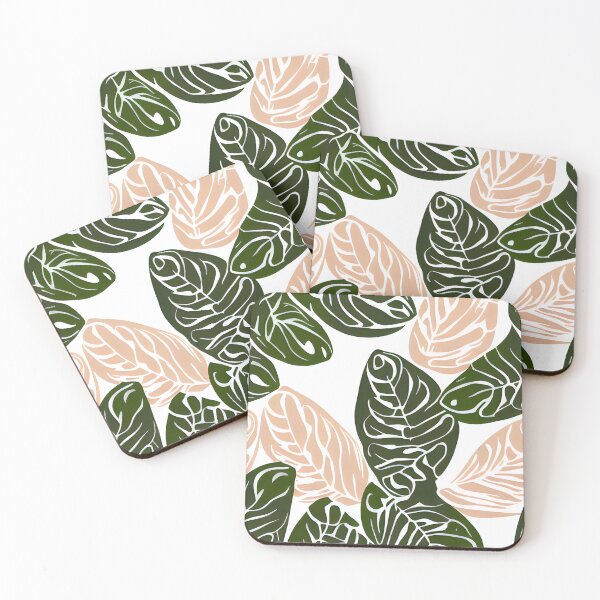 Item preview, tripical leaf floral pattern #8 designed and sold by supeart.