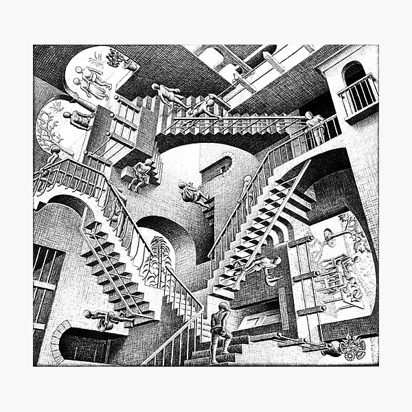 Escher Staircases Photographic Print