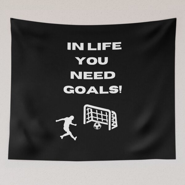 Item preview, Funny Soccer Goal Pun In Life You Need Goals designed and sold by Artstastic.
