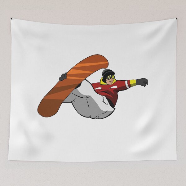 Item preview, snowboard illustration designed and sold by Richstd.
