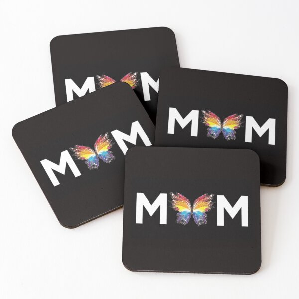 Item preview, Colorful Butterfly Mom Love Lady designed and sold by Rowena Jones.