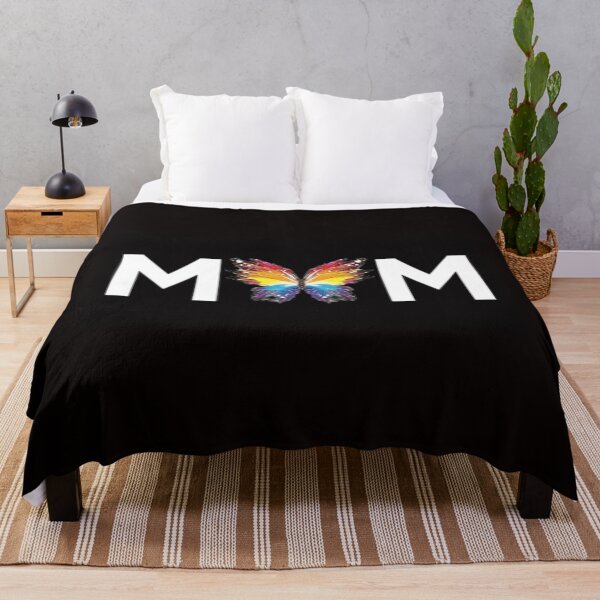 Item preview, Colorful Butterfly Mom Love Lady designed and sold by Rowena Jones.