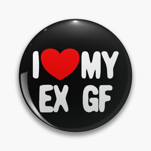 Item preview, I Love My Ex GF Funny Men's I Love My Ex Girlfriend Gear designed and sold by DynamicDesign.