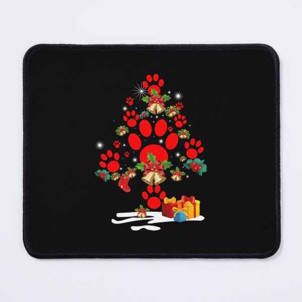 Item preview, Dog Paw Christmas Tree Funny Merry Christmas designed and sold by saymanerikata.