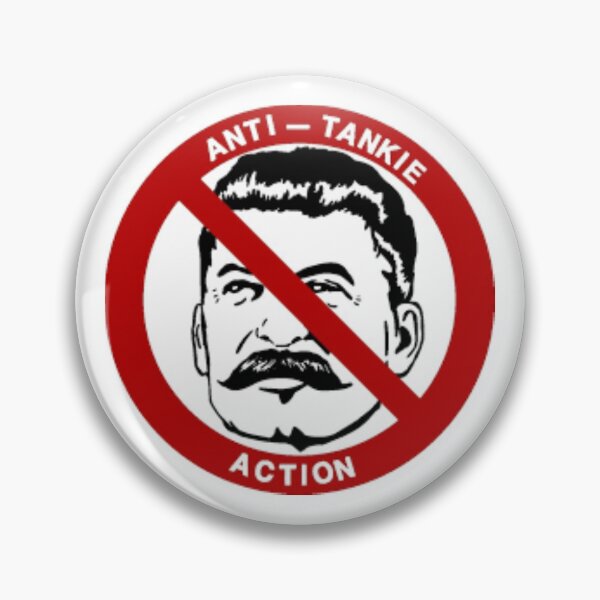 Item preview, Anti-Tankie Action (Red Fascist) designed and sold by LeftLibertarian.