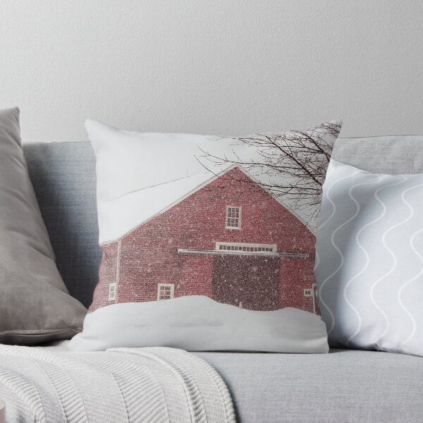 Item preview, Winter Red Barn designed and sold by Debbra Obertanec.